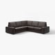 KIVIK Ecksofa 4-sitzig, Grann/Bomstad dunkelbraun