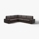 KIVIK Ecksofa 5-sitzig, Grann/Bomstad dunkelbraun