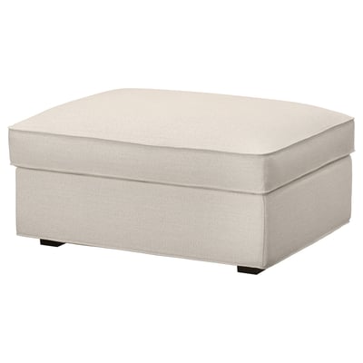 KIVIK Hocker mit Aufbewahrung, Gunnared beige