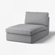 KIVIK Récamiere, Tibbleby beige/grau