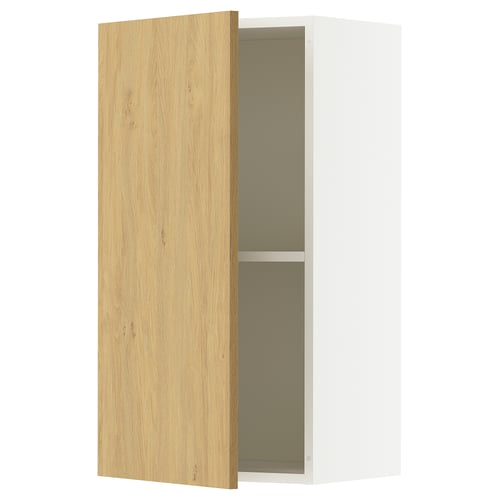 KNOXHULT Wandschrank mit Tür, Eichenachbildung, 40x75 cm