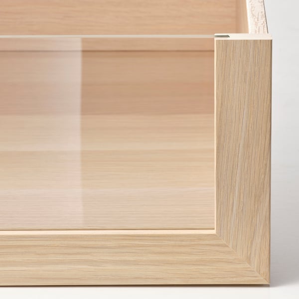 KOMPLEMENT Schublade mit Glasfront, Eicheneff wlas, 100x58 cm