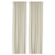 KORGMOTT 2 Gardinenschals (verdunk.), beige/mit Gardinenband, 145x300 cm