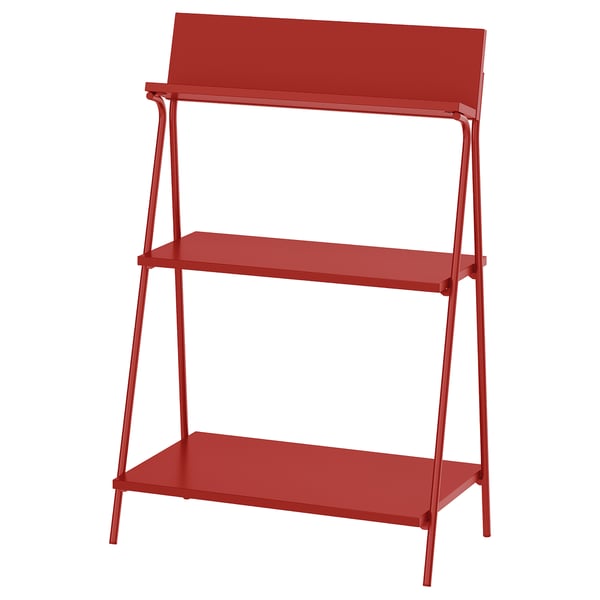 KRÖNIKÖR Regal, rot, 60x35x91 cm