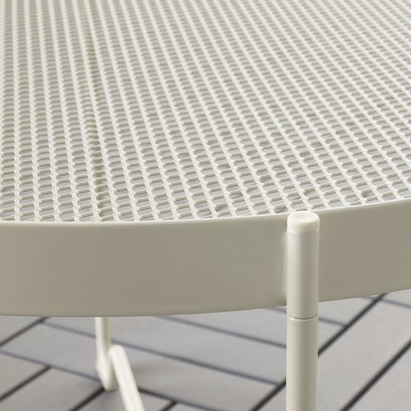 KROKHOLMEN Couchtisch/außen, beige, 73 cm