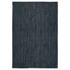 LANDBANA Teppich flach gewebt, dunkelblau, 160x230 cm