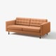 LANDSKRONA 3er-Sofa, Grann/Bomstad goldbraun/Holz/schwarz