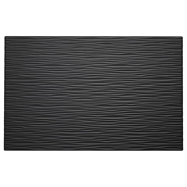 LAXVIKEN Tür/Schubladenfront, schwarz, 60x38 cm