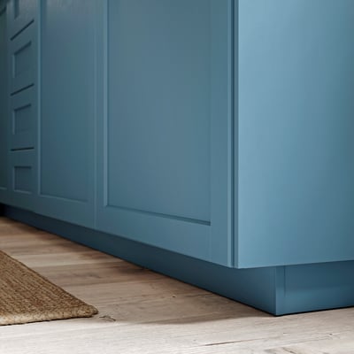 LERHYTTAN Sockel, blau, 220x8 cm