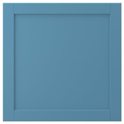 LERHYTTAN Tür, blau, 60x60 cm