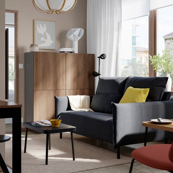 MANNARP 2er-Sofa, Gunnared beige