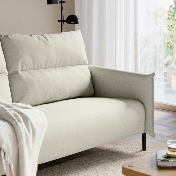 MANNARP 3er-Sofa, Gunnared beige