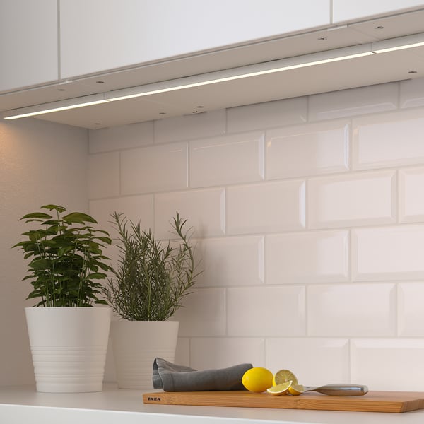 MITTLED LED-Lichtleiste für Arbeitsplatte, dimmbar weiß, 30 cm