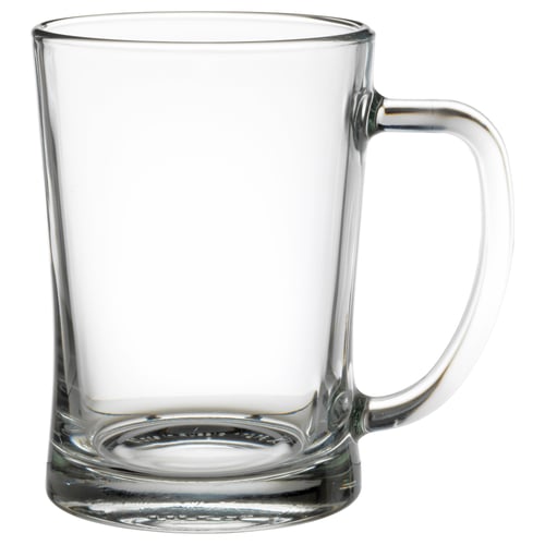 MJÖD Bierkrug, Klarglas, 60 cl