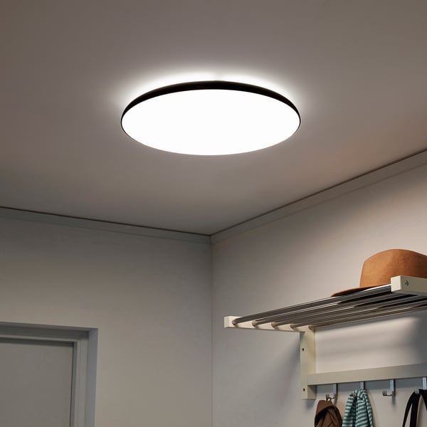 NYMÅNE Deckenleuchte, LED, anthrazit, 45 cm
