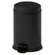 PÄRLSLINKE Abfalleimer, schwarz, 3 l