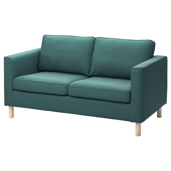 PÄRUP Bezug 2er-Sofa, Kelinge grautürkis