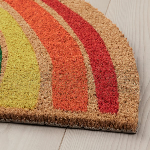 PILLEMARK Fußmatte innen, Regenbogen, 50x90 cm