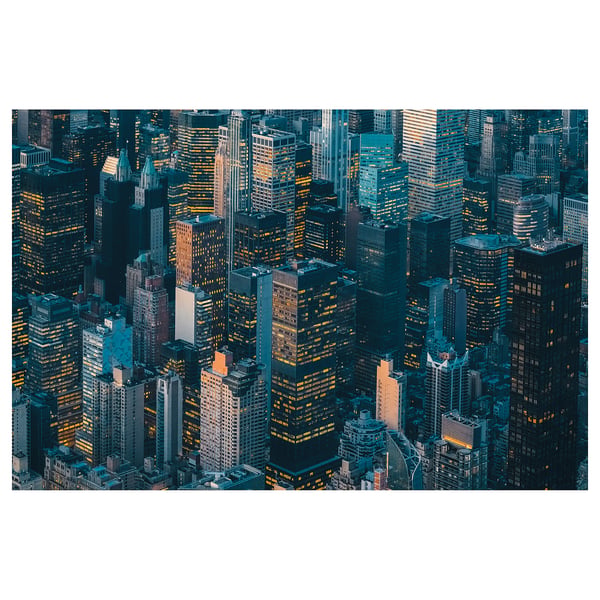PJÄTTERYD Bild, Großstadt, 118x78 cm