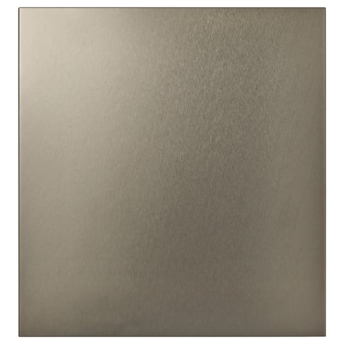 RIKSVIKEN Tür, hell bronzefarben, 60x64 cm