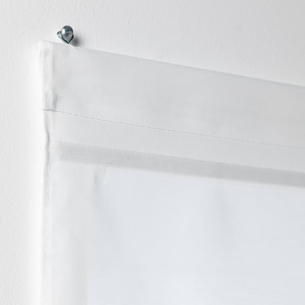 RINGBLOMMA Faltrollo, weiß, 60x160 cm