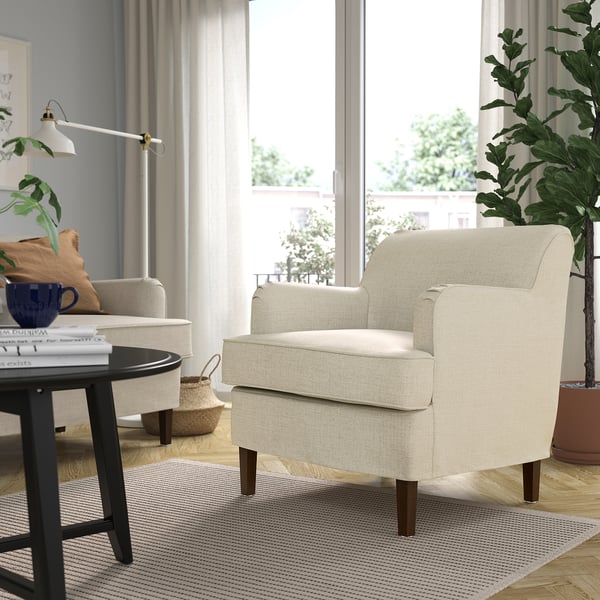 ROCKSJÖN Sessel, Kilanda hellbeige
