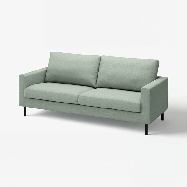 SALTSJÖBADEN 3er-Sofa, Gunnared hellgrün
