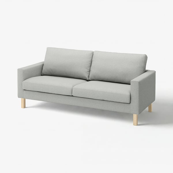 SALTSJÖBADEN Bezug 3er-Sofa, Tonerud grau