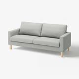 SALTSJÖBADEN Bezug 3er-Sofa, Tonerud grau