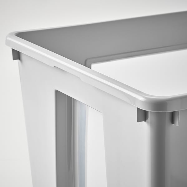 SAMLA Box, transparent/hellgrau, 56x39x42 cm/65 l