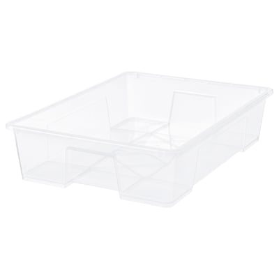 SAMLA Box, transparent, 78x56x18 cm/55 l