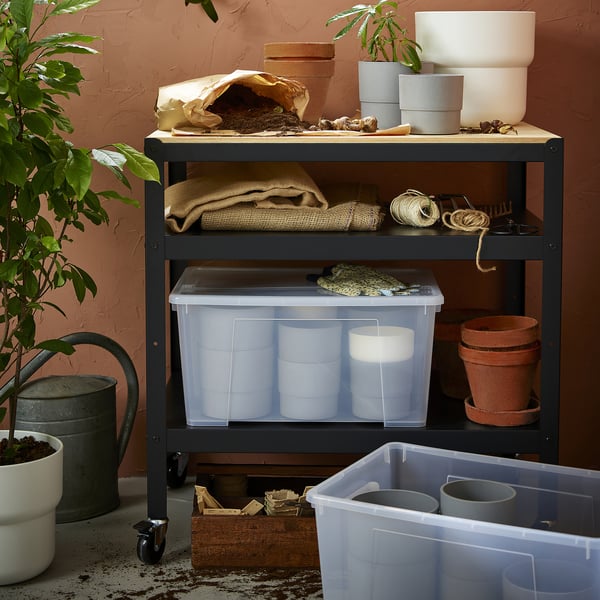 SAMLA Box, transparent, 56x39x28 cm/45 l