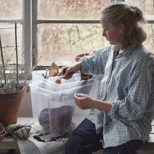 SAMLA Einsatz für Box 11/22 l, transparent, 37x25x12 cm