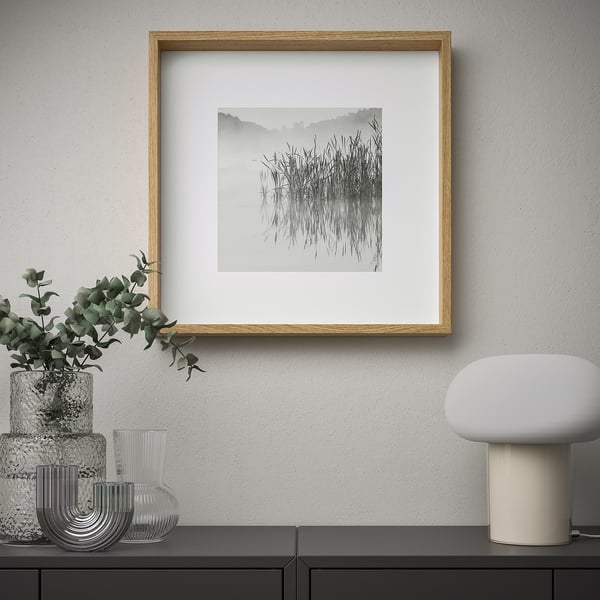 SANNAHED Rahmen, Eichenachbildung, 50x50 cm