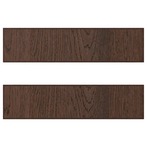 SINARP Schubladenfront, braun, 40x10 cm