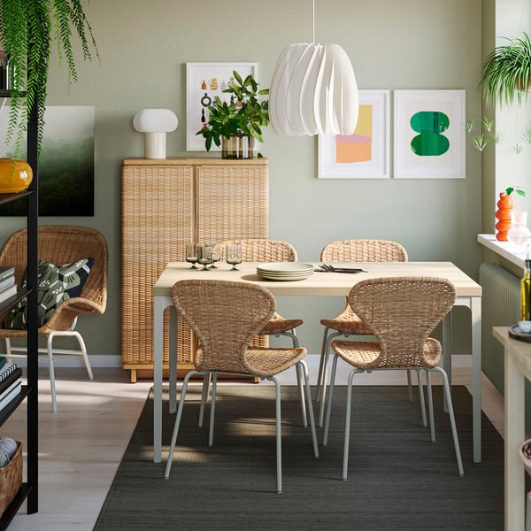 SKÅLSTA Sitzschale, Rattan