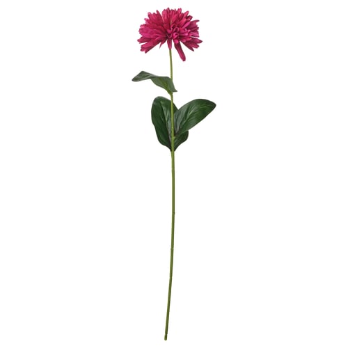 SMYCKA Kunstblume, drinnen/draußen Chrysantheme/dunkelrosa, 55 cm