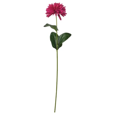 SMYCKA Kunstblume, drinnen/draußen Chrysantheme/dunkelrosa, 55 cm