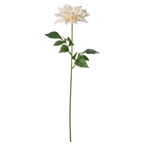 SMYCKA Kunstblume, drinnen/draußen Dahlie/weiß, 65 cm