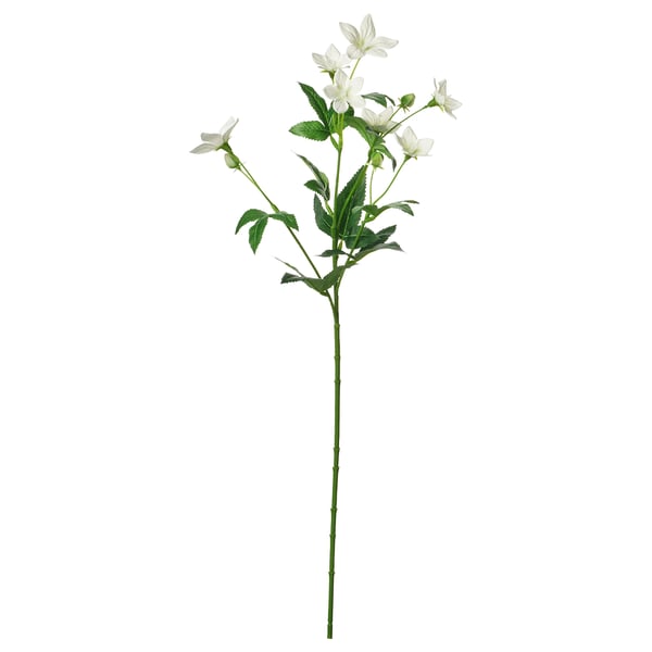 SMYCKA Kunstblume, drinnen/draußen Japanrose/weiß, 60 cm