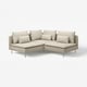 SÖDERHAMN Ecksofa 3-sitzig, Fridtuna hellbeige