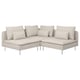 SÖDERHAMN Ecksofa 3-sitzig, Gunnared beige
