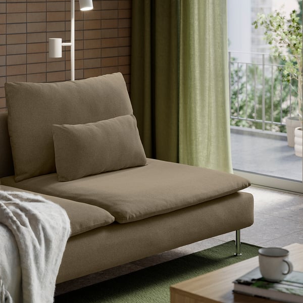 SÖDERHAMN Sitzelement 3, Johanneshov braunbeige