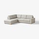 SÖRVALLEN Ecksofa 3-sitzig, ohne Abschluss links/Viarp beige/braun