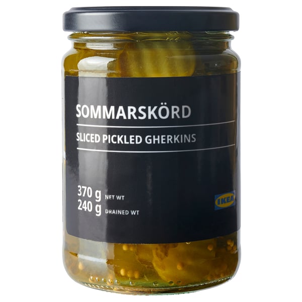 SOMMARSKÖRD Eingelegte Gurken, geschnitten, 370 g