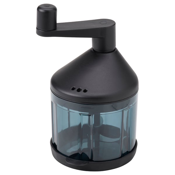 STENSNULTRA Gemüsehacker, schwarz grautürkis/transparent