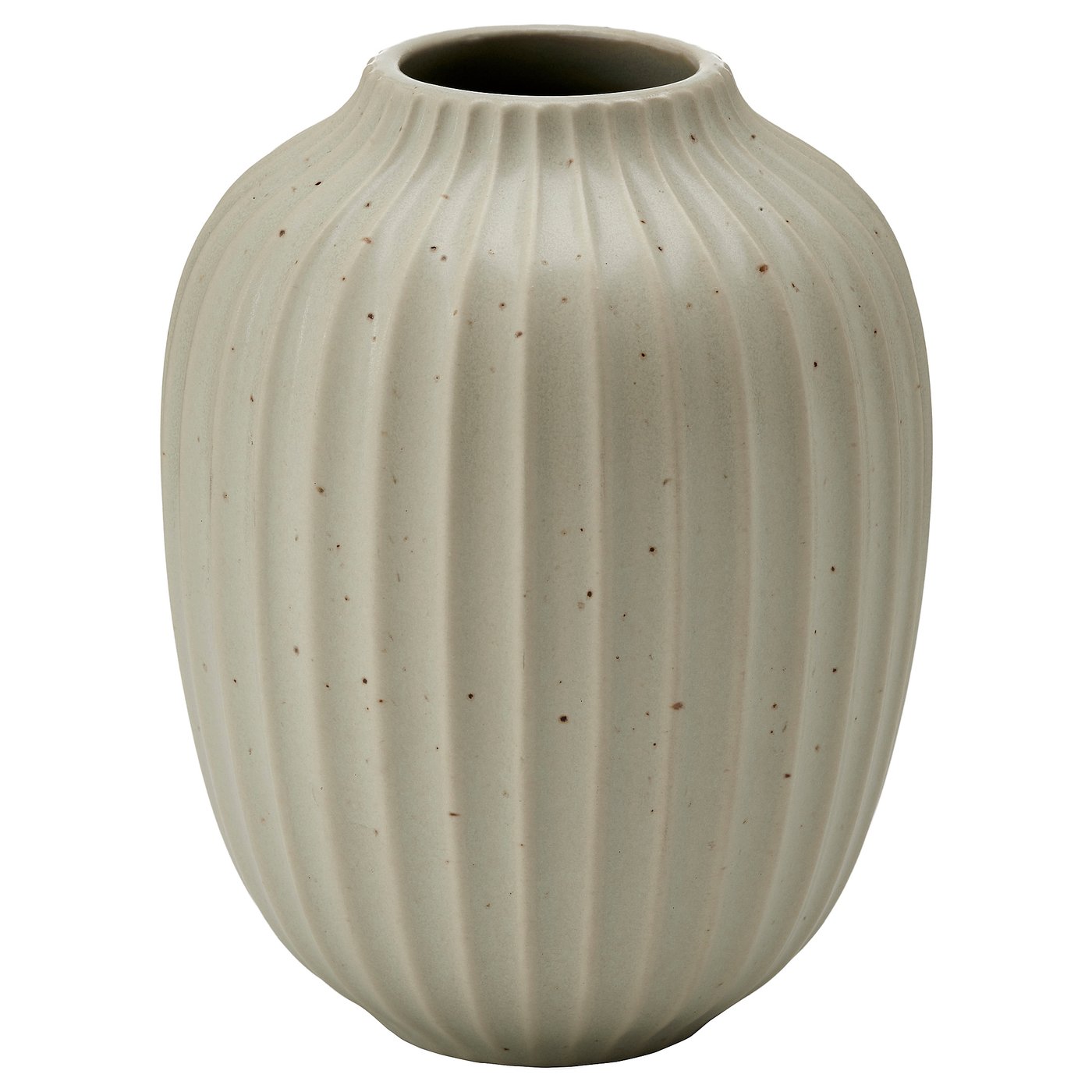 STJÄRNLUDD Vase, grün, 12 cm