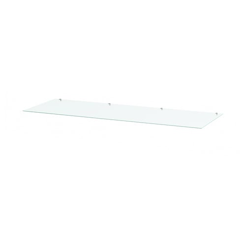 STORKLINTA Glasplatte, transparent, 140x50 cm
