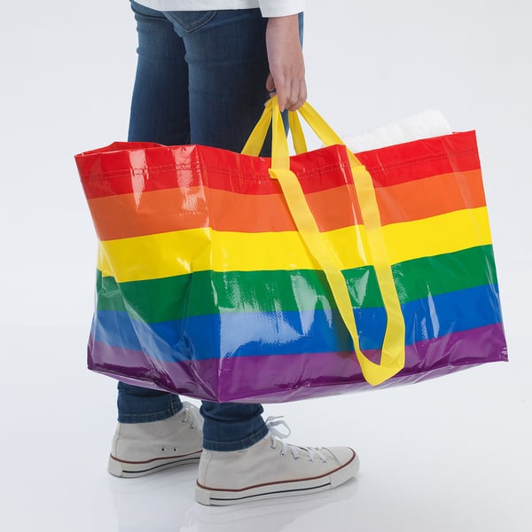 STORSTOMMA Tasche groß, bunt, 71 l
