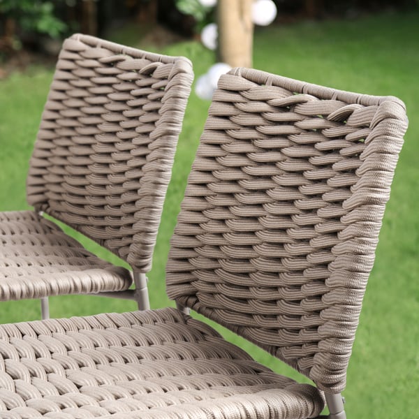 TEGELÖN Stuhl, innen/außen, beige/beige